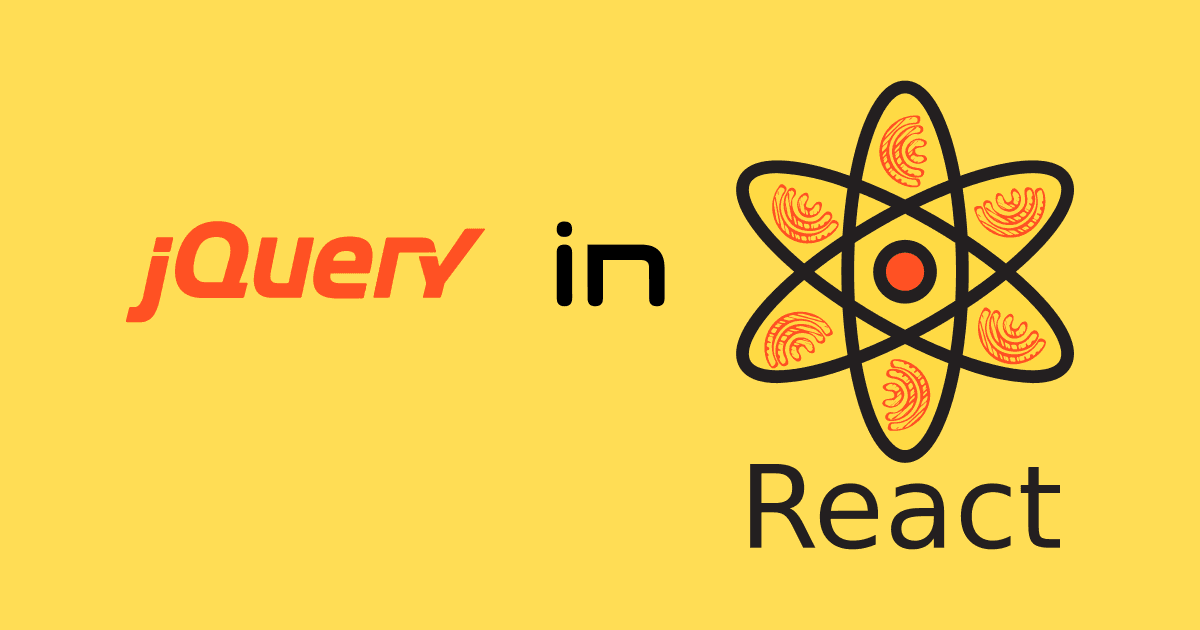 Jquery dans React